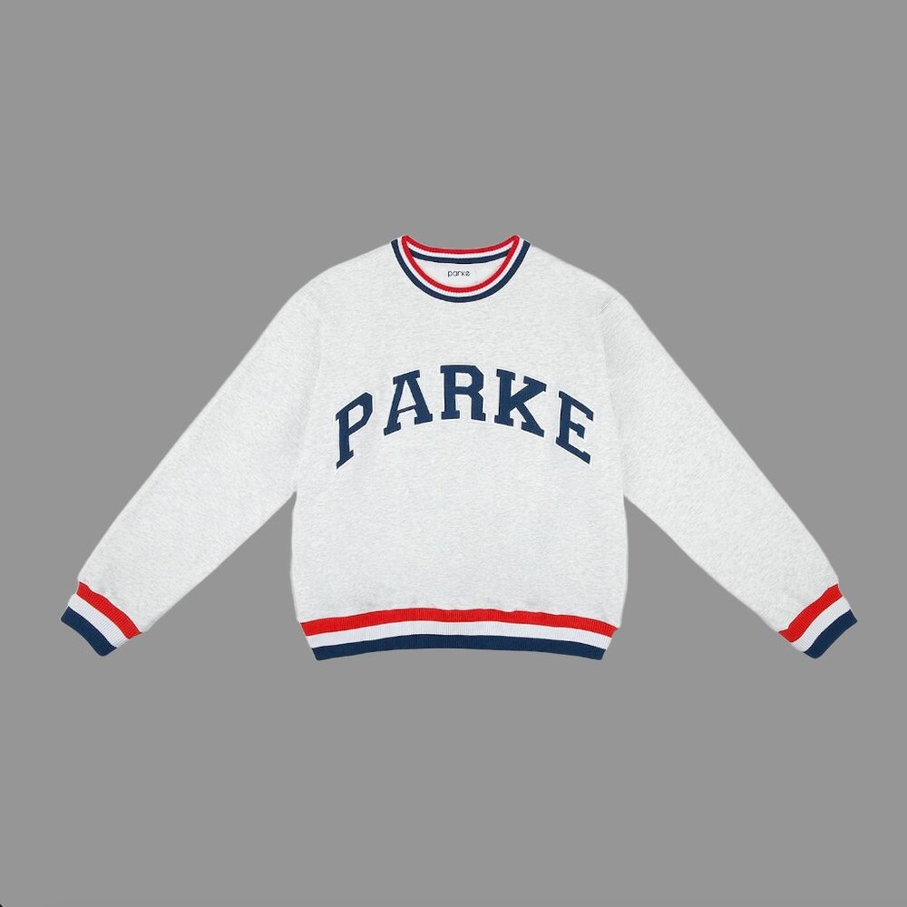 PARKE Vintage Varsity Crewneck Sweatshirt
